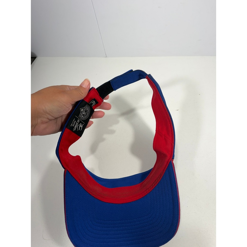 OC Sports Stockton Ports MiLB Baseball Visor Blue Red White Adjustable OSFM - Picture 7 of 7